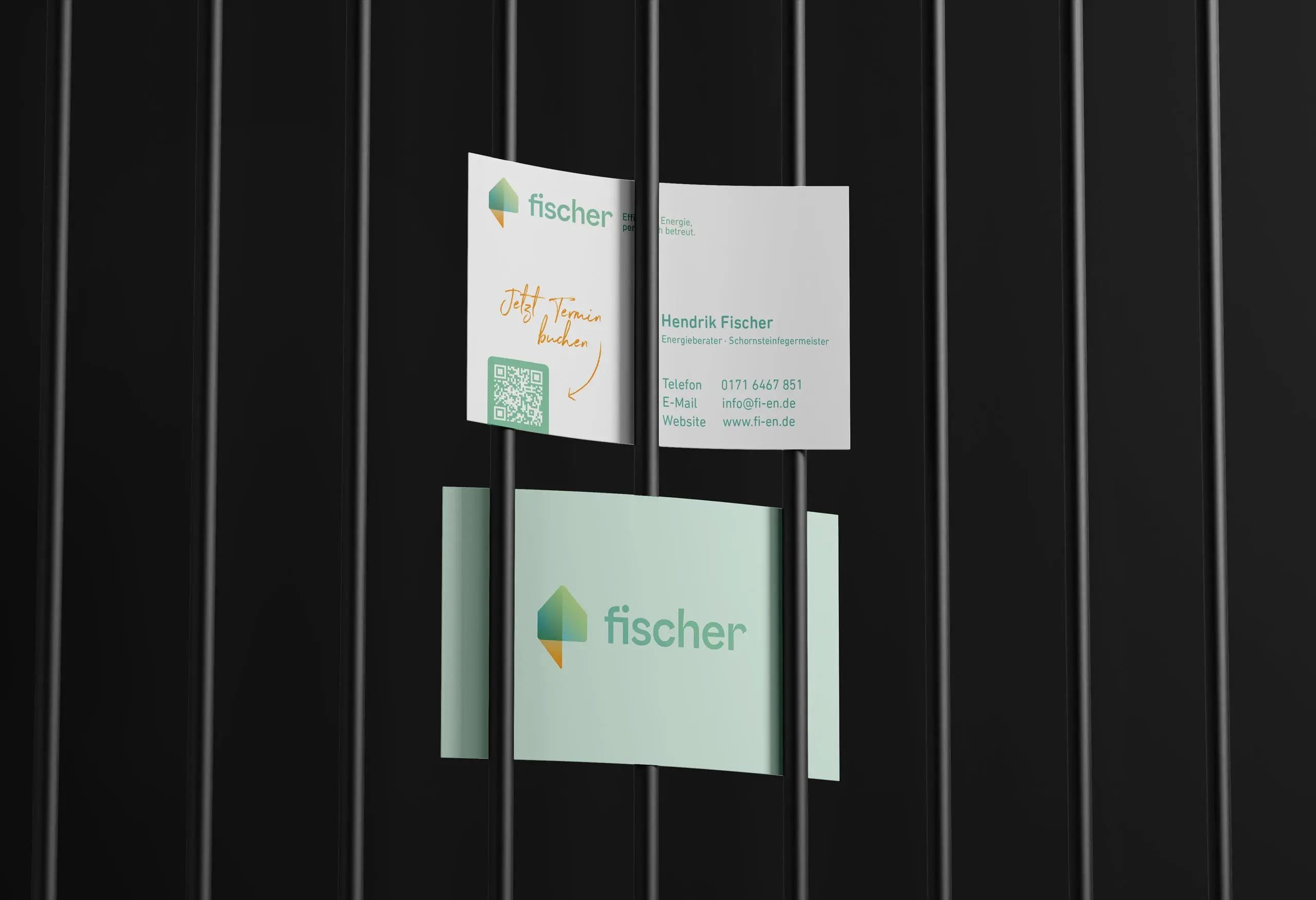 fischer design by notthoff Visitenkarten Cover 1