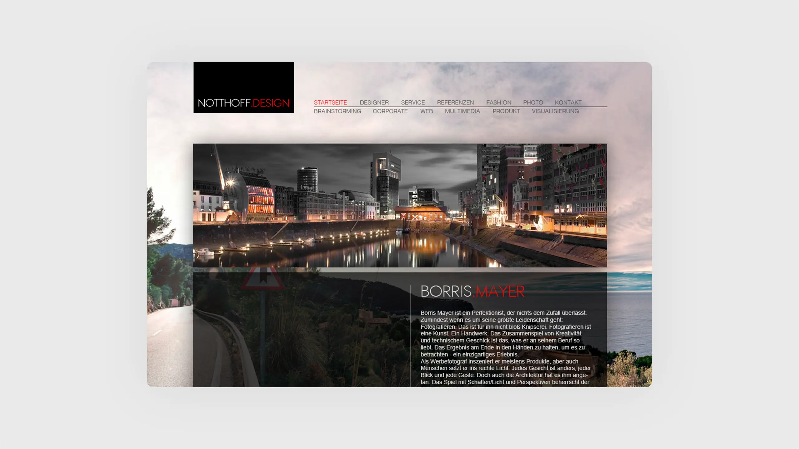 10 Jahre Agentur notthoff Website 2010