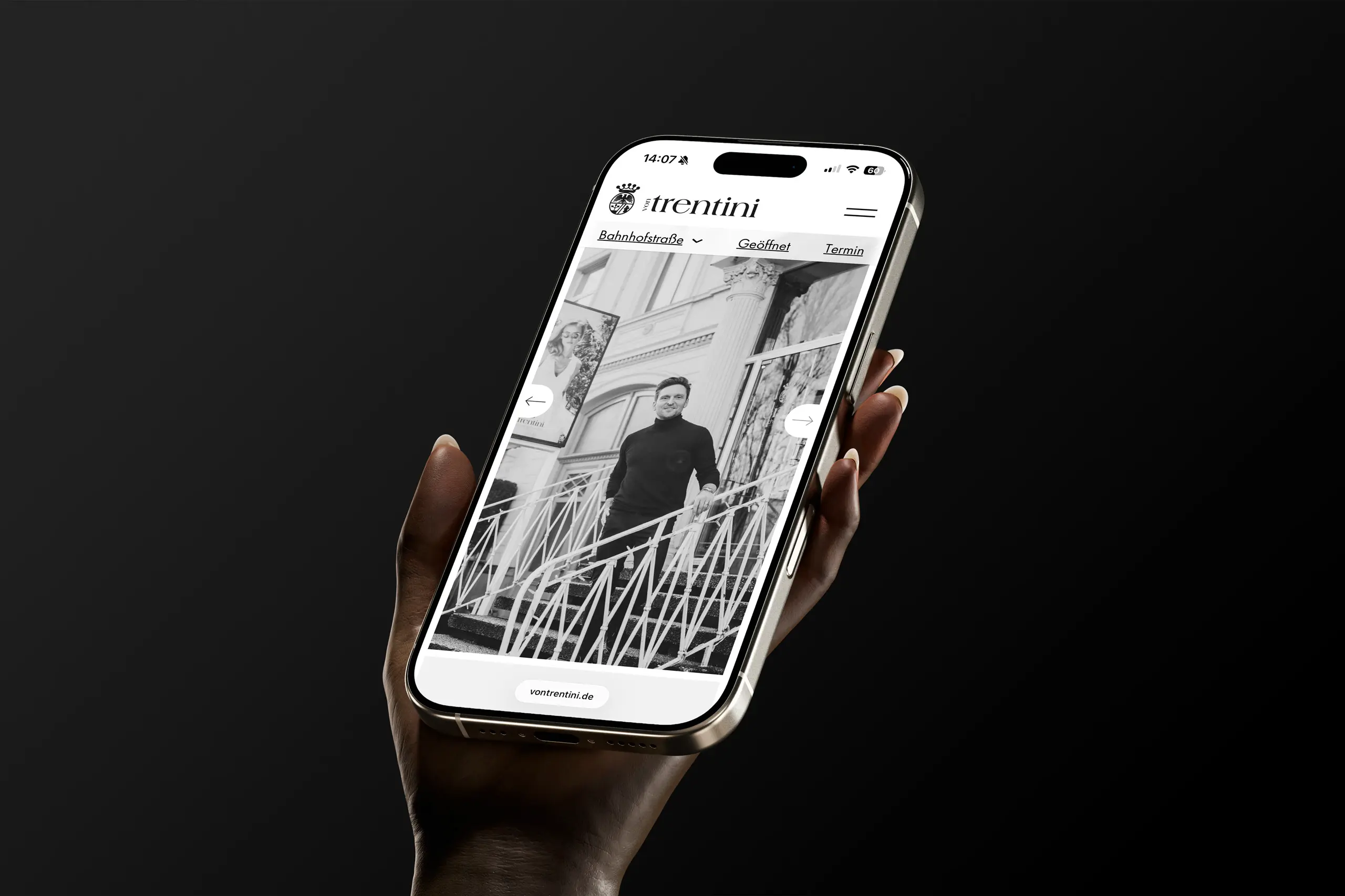 Designagentur notthoff webdesign starfriseur von trentini 01